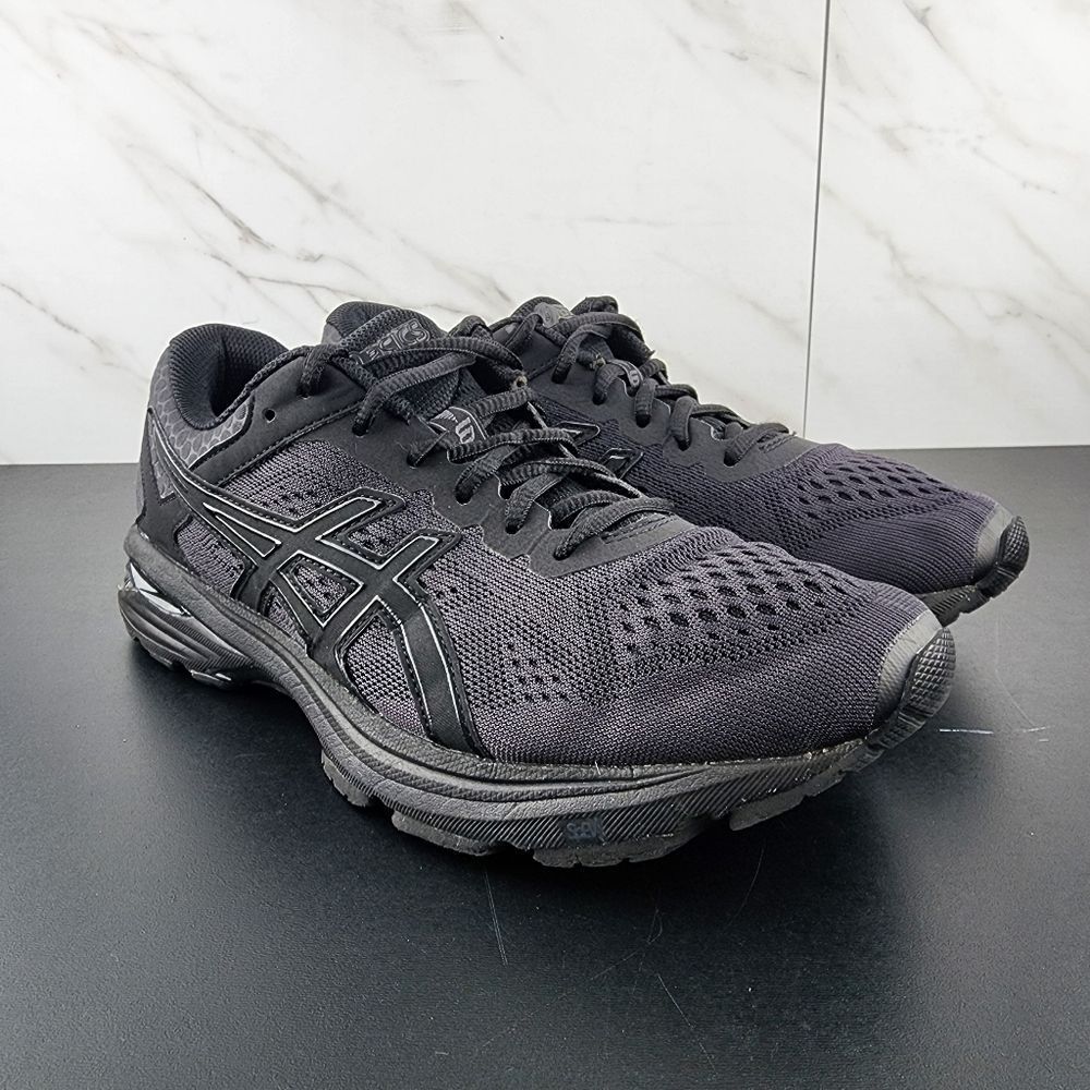 Asics GT-1000 6 Triple Black Running Shoes